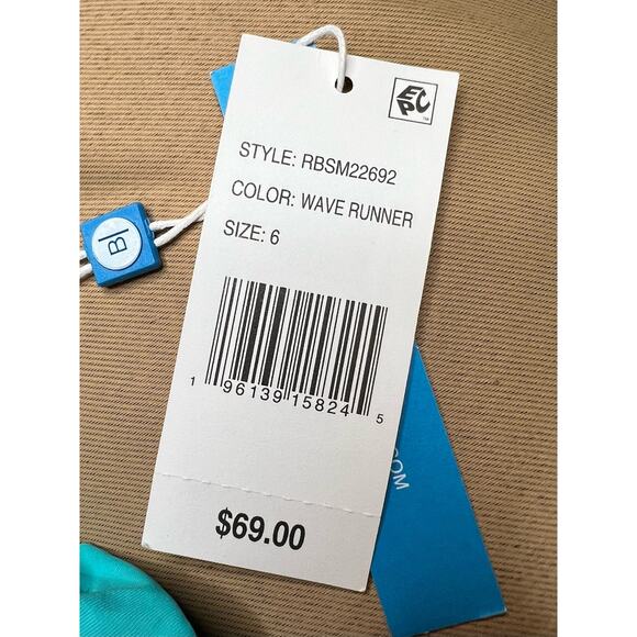 Bleu Rod Beattie Behind The Seams Halter Bikini Top 6 - Picture 6 of 7